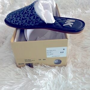 Michael Kors Thea Mule Denim size 6 shoes. New in box. Sold out online.